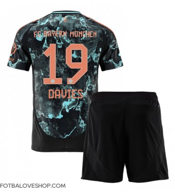 Bayern Munich Alphonso Davies #19 Dětské Venkovní Dres 2024-25 Krátký Rukáv (+ trenýrky)